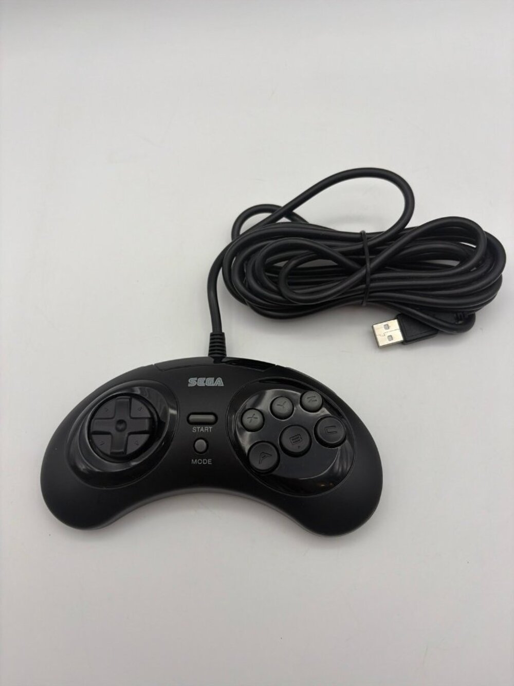 Retro-Bit Sega Genesis 8 Button Arcade Pad with USB game controller New Open Box